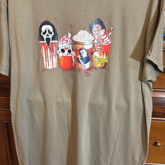 100% cotton gildan unisex T-shirt size large - Picture 2 of 4